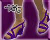~WK~PurpleWedgeHeel