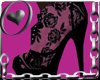 Plum Velvet Boot LG
