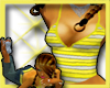 YElloW StripE top