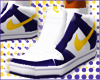 (e) Purple / Yello Dunks