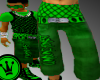 [LF] Green Netted Jeans