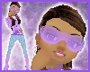 Lavender Fashion Glasses