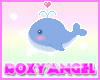 Cute Whale Sticker