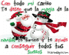 santa &snow man