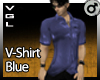 VGL V-Shirt Blue