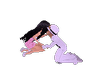 she kissing me