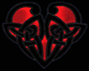 Black Celtic Heart Gown