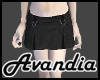 Av~Black Pleated Mini