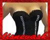 (L) Black LacedUp Corset