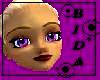 Purple eyes head