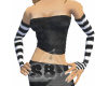 Black Stripe fingerless