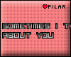 Sometimes