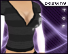 [D] Grey Skull Top