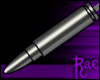 R: Steel Bullet Earrings