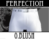 [O] White Pants - Male