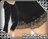 [H] BlackButton Leggings
