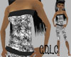 C.D.L.C Blk Scrtchz Top