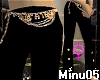Black Chained Pants