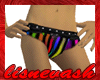 (L) Black Rnbw Bikini B