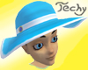 Blue Floppy Hat