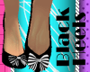 Black Heels W/ Bow