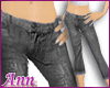 BLACK Denim Capris