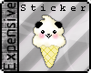 [EX]PandaCone Sticker