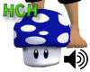 Blue Mushroom with SOUND