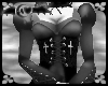 Vampire Corset Silver