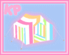 PastelRainbowStripeTent