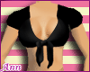 Tie Top BLACK