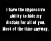 PB My Disdain