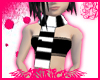 [x] Scarf - Black/White