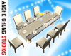 [ACS] 14P TABLE IVORY