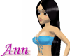 Extra long hair BLACK