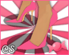 *CS* Pink W0odN Heel