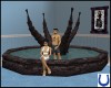 Black Marble Fountain