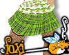 [Foxi]plaid mini lime