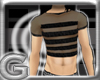 [G]Black Stripes Top