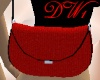 Red Velvet Purse