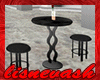 (L) Black Romance Table