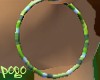 Earrings in Green