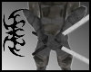 black double katana