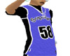 {DB} Blue Hoop Jersey