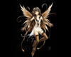 (E) Brown fairy flying
