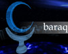 [bq]Blue crescent  chair