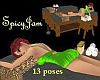 2 Massage Tbls/19 Poses