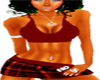 *SB*Red Plaid Skirt