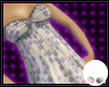Blue Floral Tube Dress