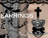 P* Earrings GothLoli#02